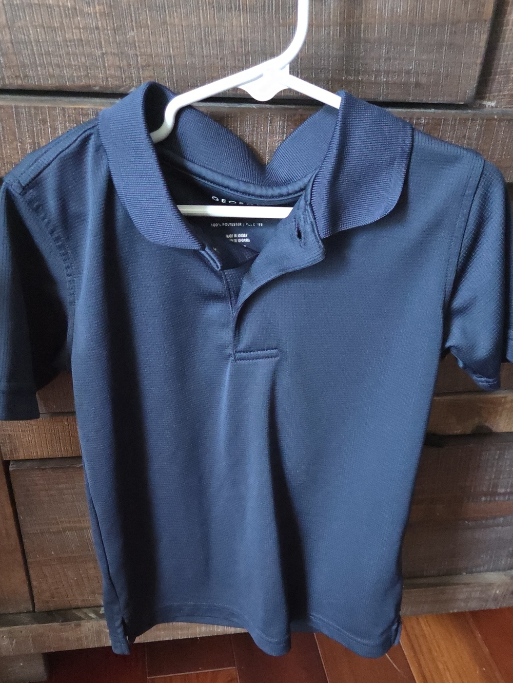 George Navy Blue Kids Polo Shirt